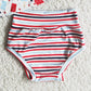 Fashion Baby Girls Bummies Set July 4th Toddler Girls Clothes Baby Bummies Outfit Wholesale E3-15