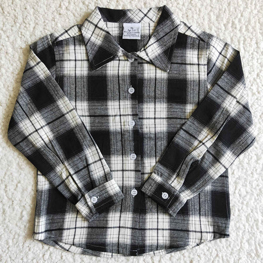 Boutique Lattice Kids Coat Clothes Top BT0060