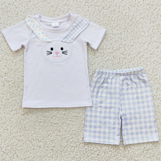 Easter Baby Boys Clothes Bunny Design Boutique Boys Shorts Outfits BSSO0090