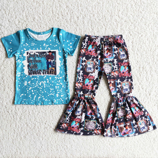 Wholesale Baby Girl Clothes Kids Clothes Girls Boutique Outfit D6-27