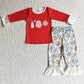 Hot Sale Toddler Girls Clothes Christmas Kids Sibling Clothing Outfits GLP0281 BLP0104