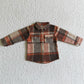 Fashion Kids Boys Clothes Top Coat Lattice Boys Top Jacket BT0061