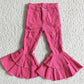 New Design Baby Girls Clothes Top Jeans Bell Bottom Outfits GT0082