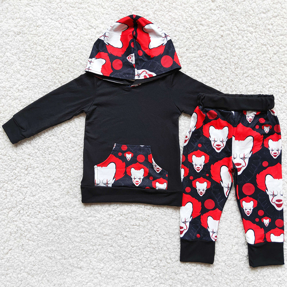 Hot Sale Baby Boys Clothes Hoodie Set Halloween Kids Sibling Clothing Girls Outfits 6 A20-2