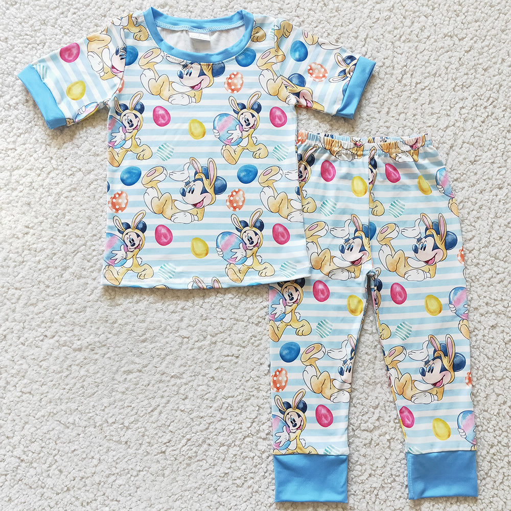 Easter Baby Boys Pajamas Boutique Kids Pajamas Boys Sleepwear Set BSPO0048