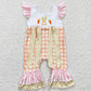 Easter Infant Baby Girls Romper Bunny Embroidery Cute Baby Romper SR0129