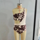Baby Girls Swimsuit Cow Print One Pieces Swimsuits S0129
